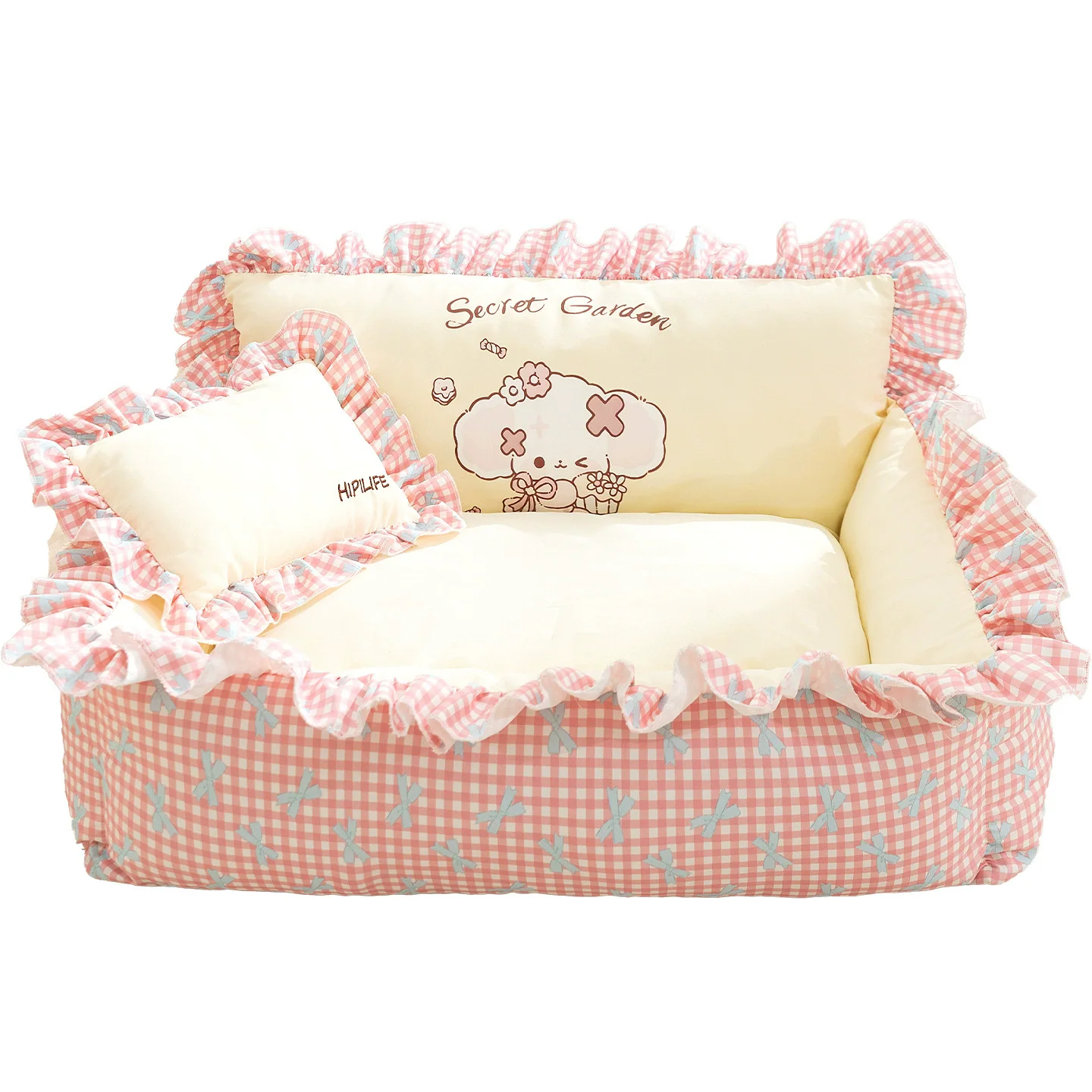 Dog Bed Pet Beds Accessories Supplies Dogs Winter Baskets Fluffy Bedding Warm Mat Sofa Big 1005011856560589
