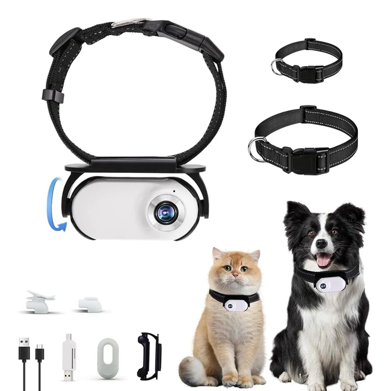 Pet Collar Camera for Pet Camera and Monitor with Wide Angle Lens 1005011856989124