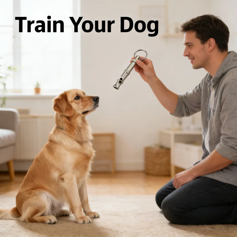 Ultrasonic Dog Training Whistle Sound Adjustable Stainless Steel Durable Pet Training Tool Safe Dog 1005011863861309