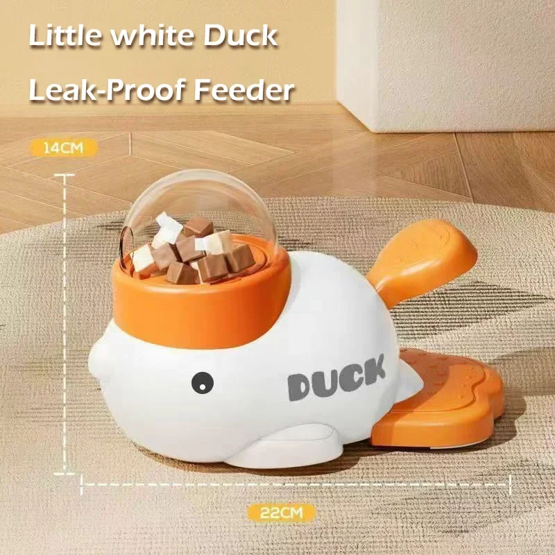 Dog, Cat, Pet Feeder, Little Yellow Duck, Interactive Puzzle Dog Feeding Machine, Puppy 1005011864738491