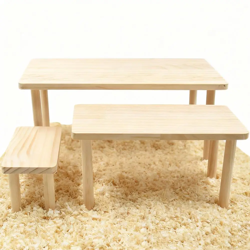 Hamster Scenery Platform Wooden Platform Small Pet Platforms Toy Playing Stand Cage Climbing 1005011865978043