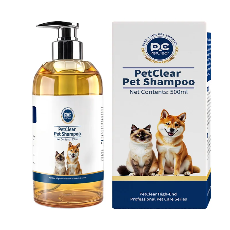 PetClear 2 in 1 Dog Shampoo Conditioner Dog Cat Natural Moisturizing Shampoo Pet Hair Care Cleaning 1005011866006366