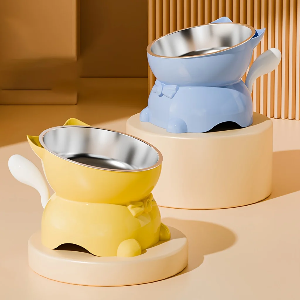 1 Piece, Random Color and Style, Shipped with Random Color and Style. Cat Bowl, Cat Food Bowl 1005011867249454