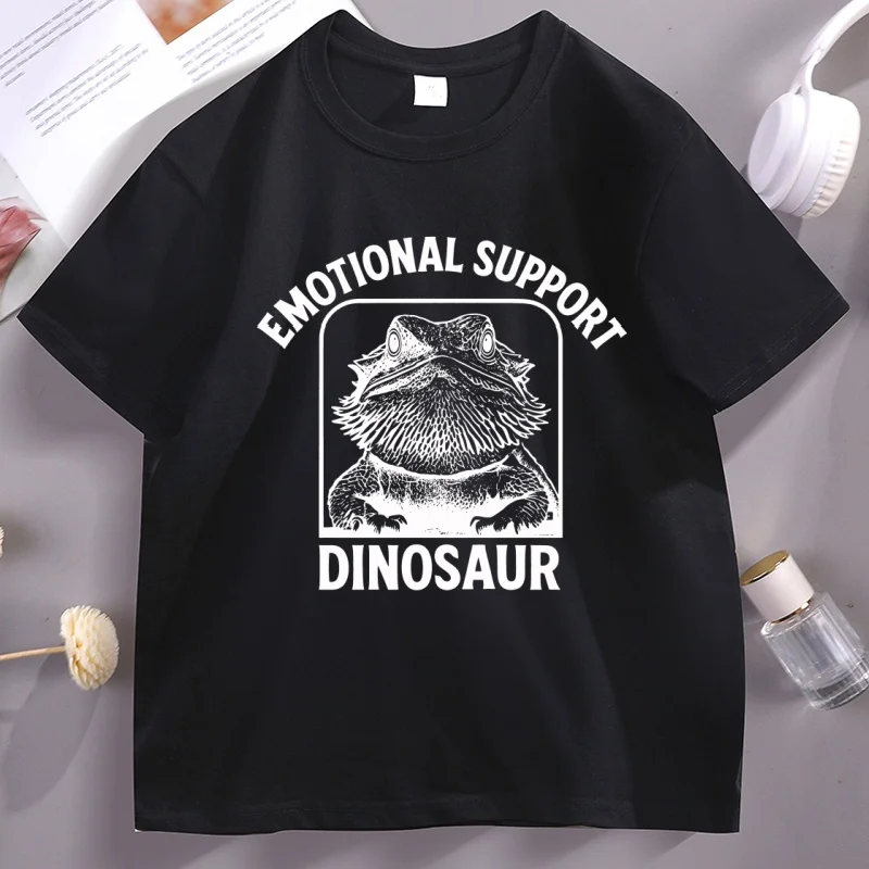 Bearded Dragon T-Shirt Funny Lizard Graphic Tee Vintage Reptile Lovers Tshirt Short Sleeve Round 1005011871978954