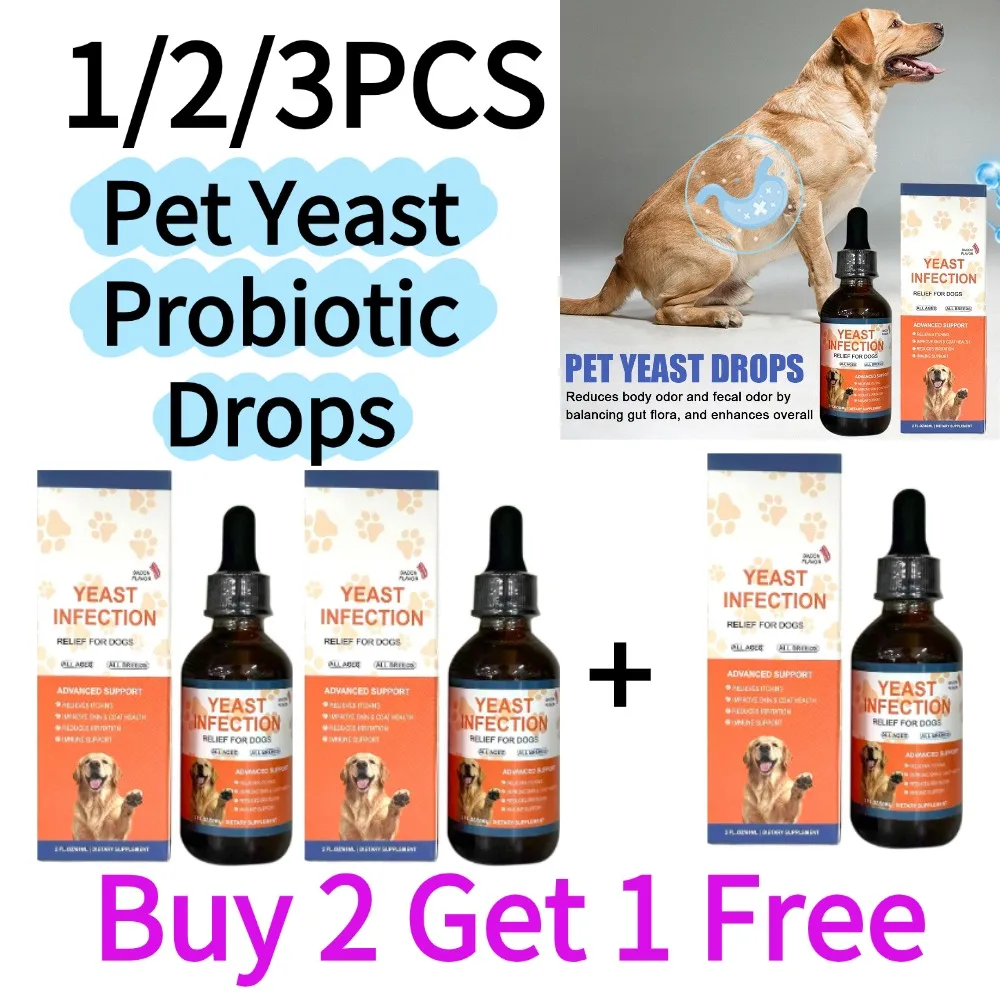 3pcsBuy 2 Get 1 Free Pet Yeast Probiotic Drops 1005011873278096