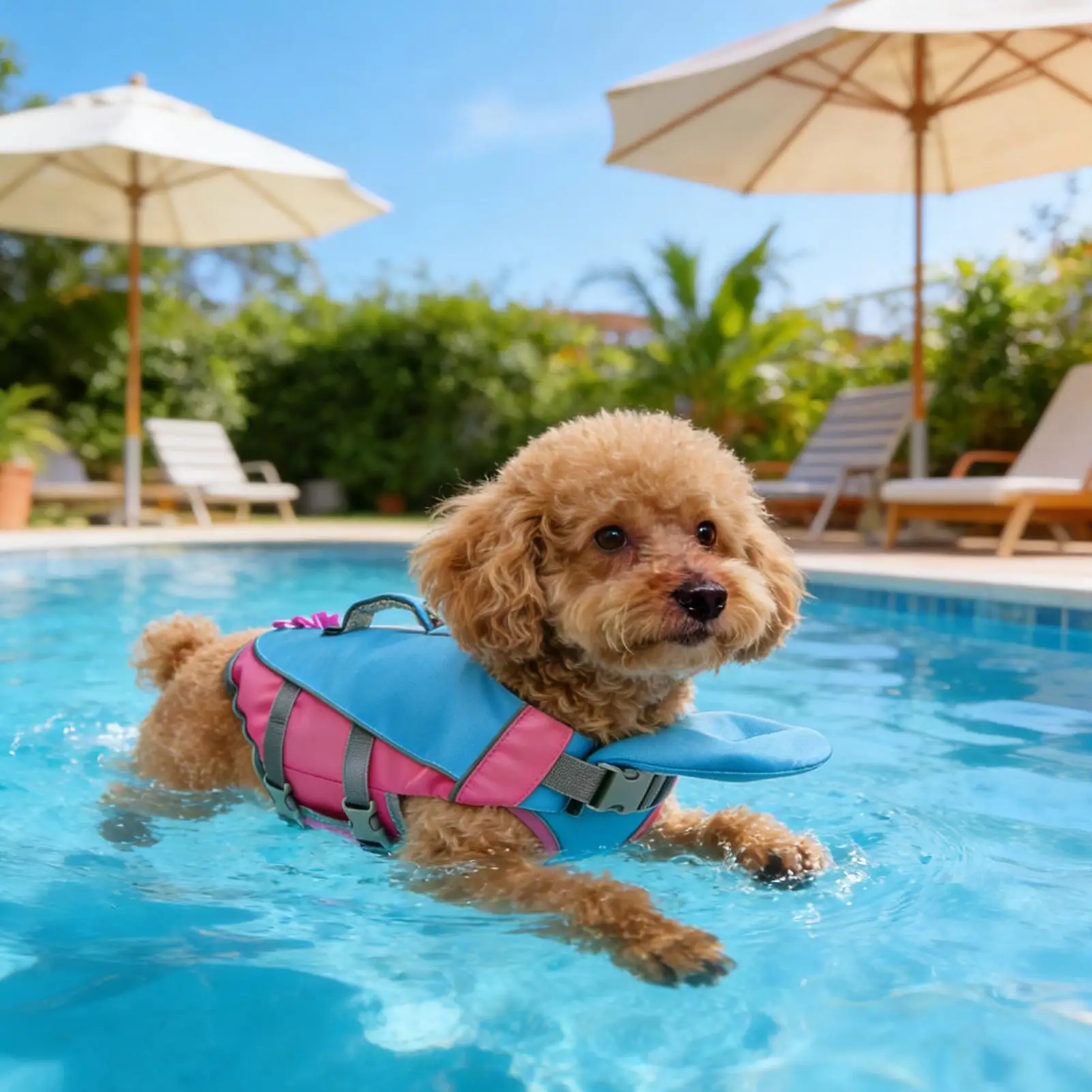 Dog Swimming Vest Floating Detachable Adjustable Reflective Dog Life Vests for Boating for Small 1005011876414459
