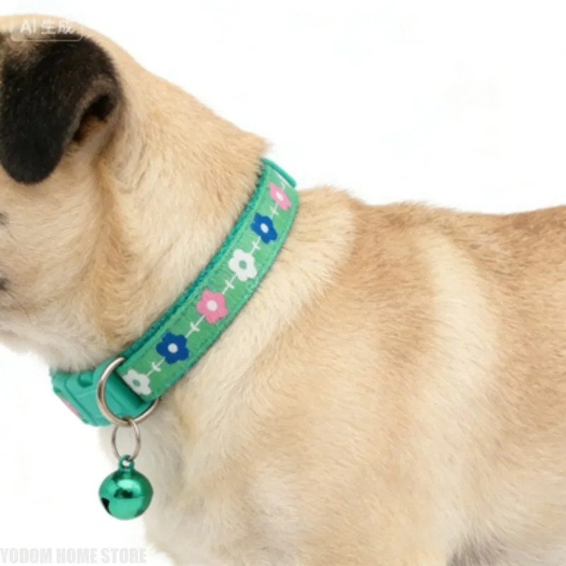 Pet Collar Universal for Cats and Dogs, Adjustable Size, Cute Pattern 1005011879894892