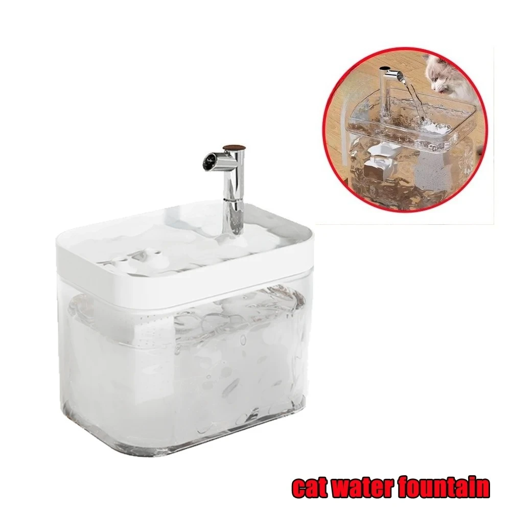 15L Fully Automatic Pet Water Dispenser USB or Plug in Smart Cat Water Dispenser Cat and Dog Water 1005011886033569