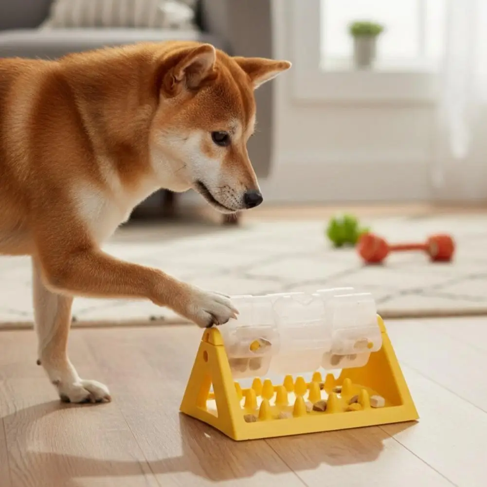 Dog Food Dispenser All-Day Fun Puzzle Feeder Toy Safe Material Dog Puzzle Toy Must Have Accessory 1005011888859139