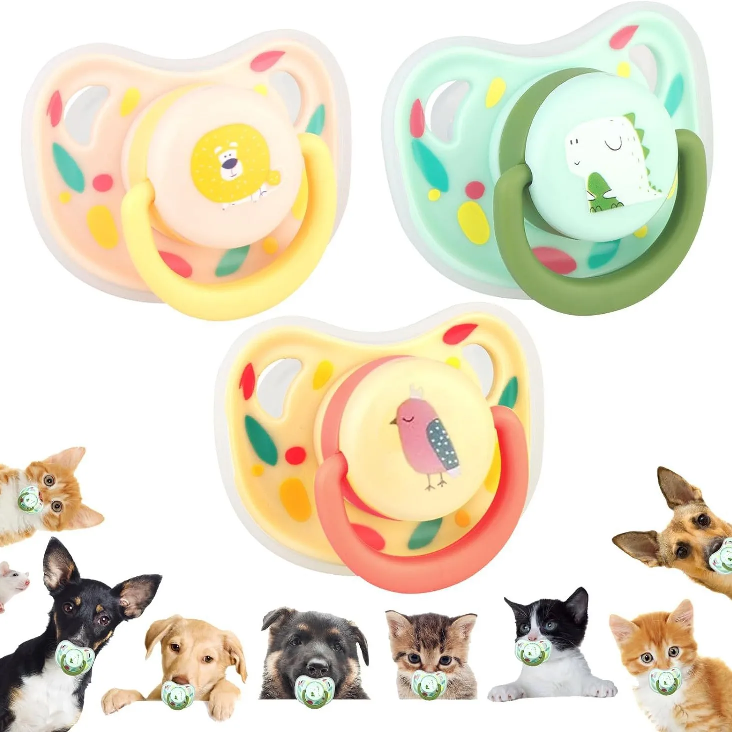 Dog Toy Soothing Pacifier Puppy TeethingToy To Relieve BoredomCorgi-shaped Synthetic Pacifier For 1005011889884959