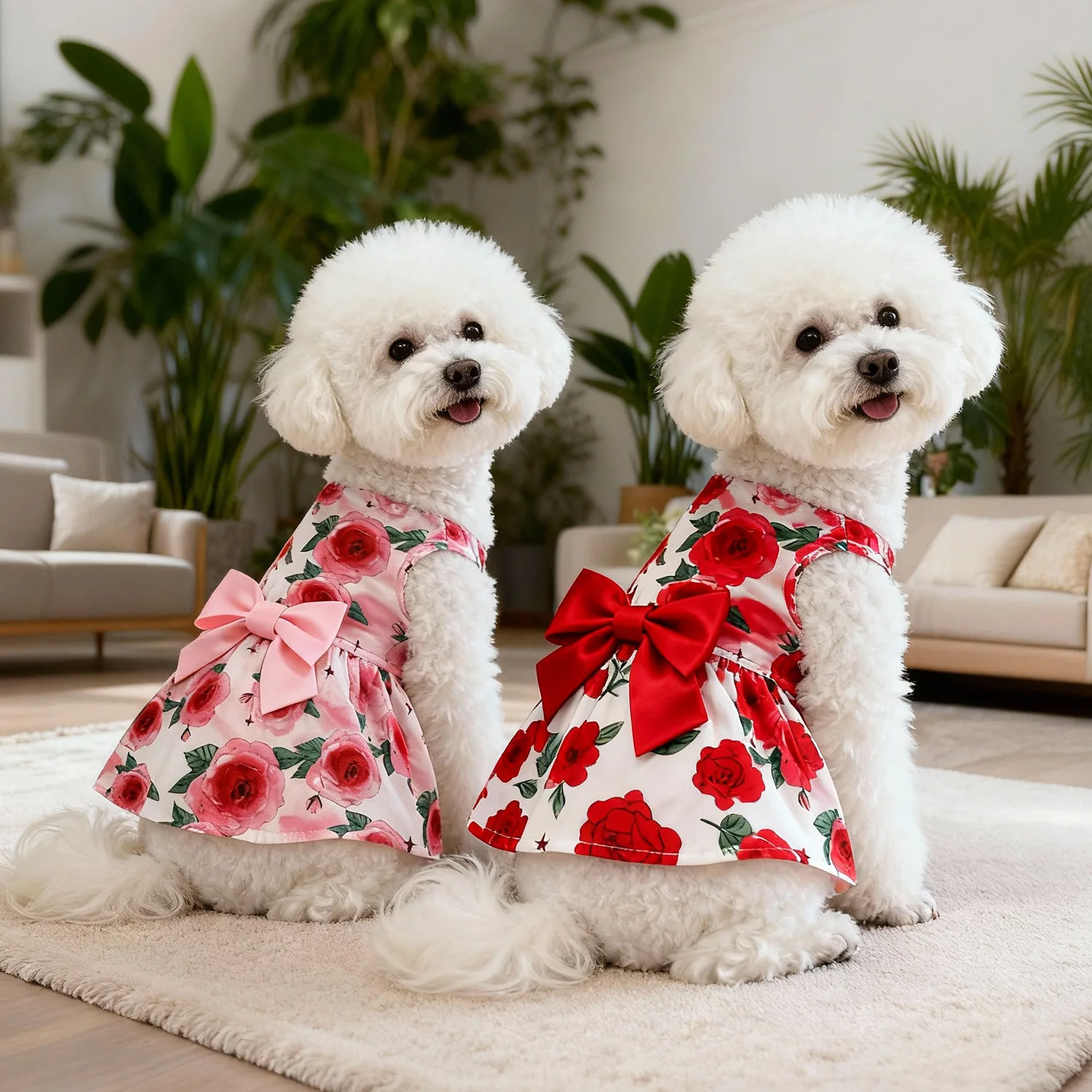 Dog spring summer Dress Outfit for Small Medium Large Breeds Pet Clothes 1005011890003425