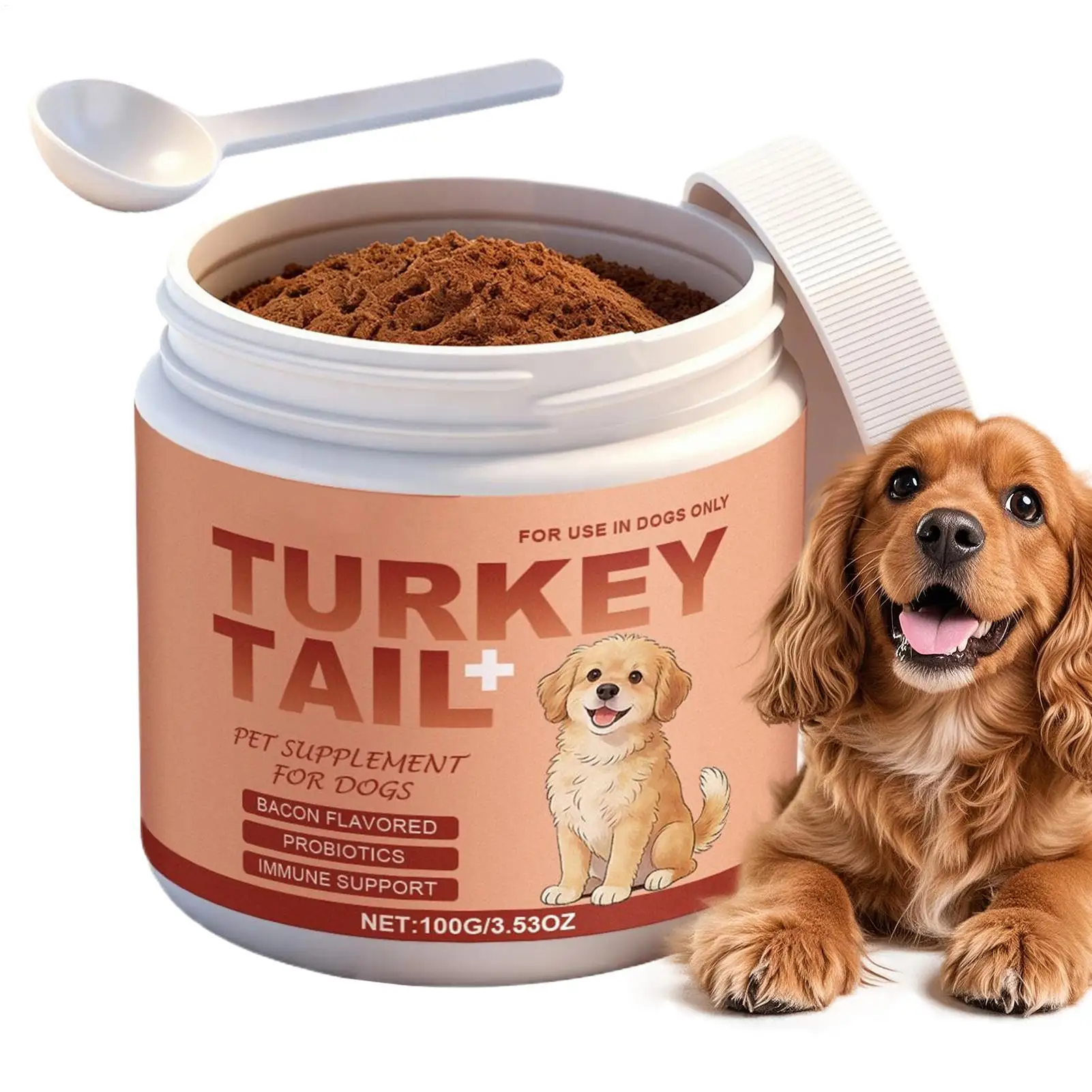 Dog Skin & Coat Supplements 100g Itching Relief for Dry Skin Dog Health Care Supplies for Small 1005011895625009