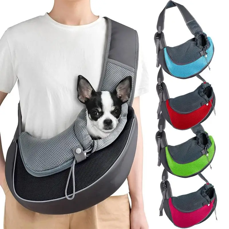 Pet Cat Dog Carrier Backpack Travel Tote Shoulder Bags Mesh Sling Carry Pack Pet Carrying Supplies 1005011896229936