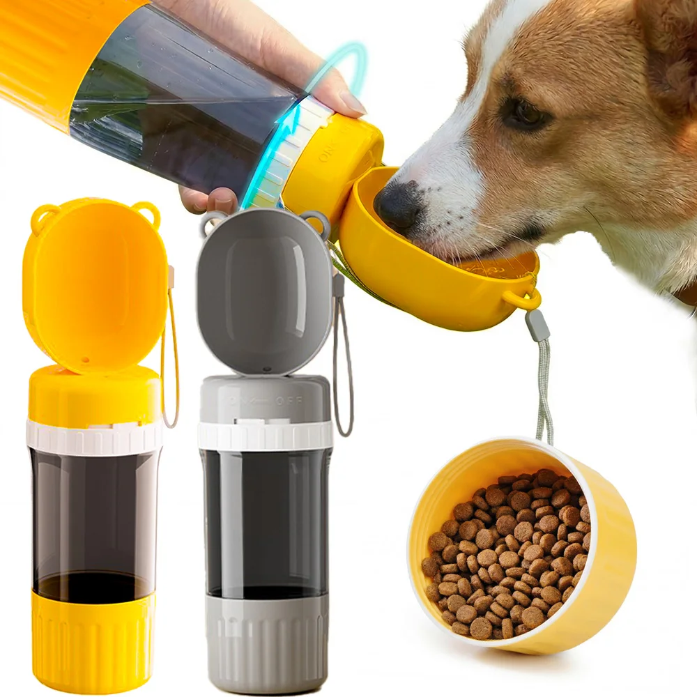 Portable Dog Water Bottle & Food Container (2 In-1) 1005011896474139