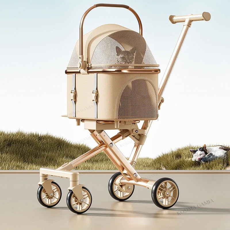 New Separable Pet Stroller, Portable One Click Recycling Cat Stroller 1005011897531546