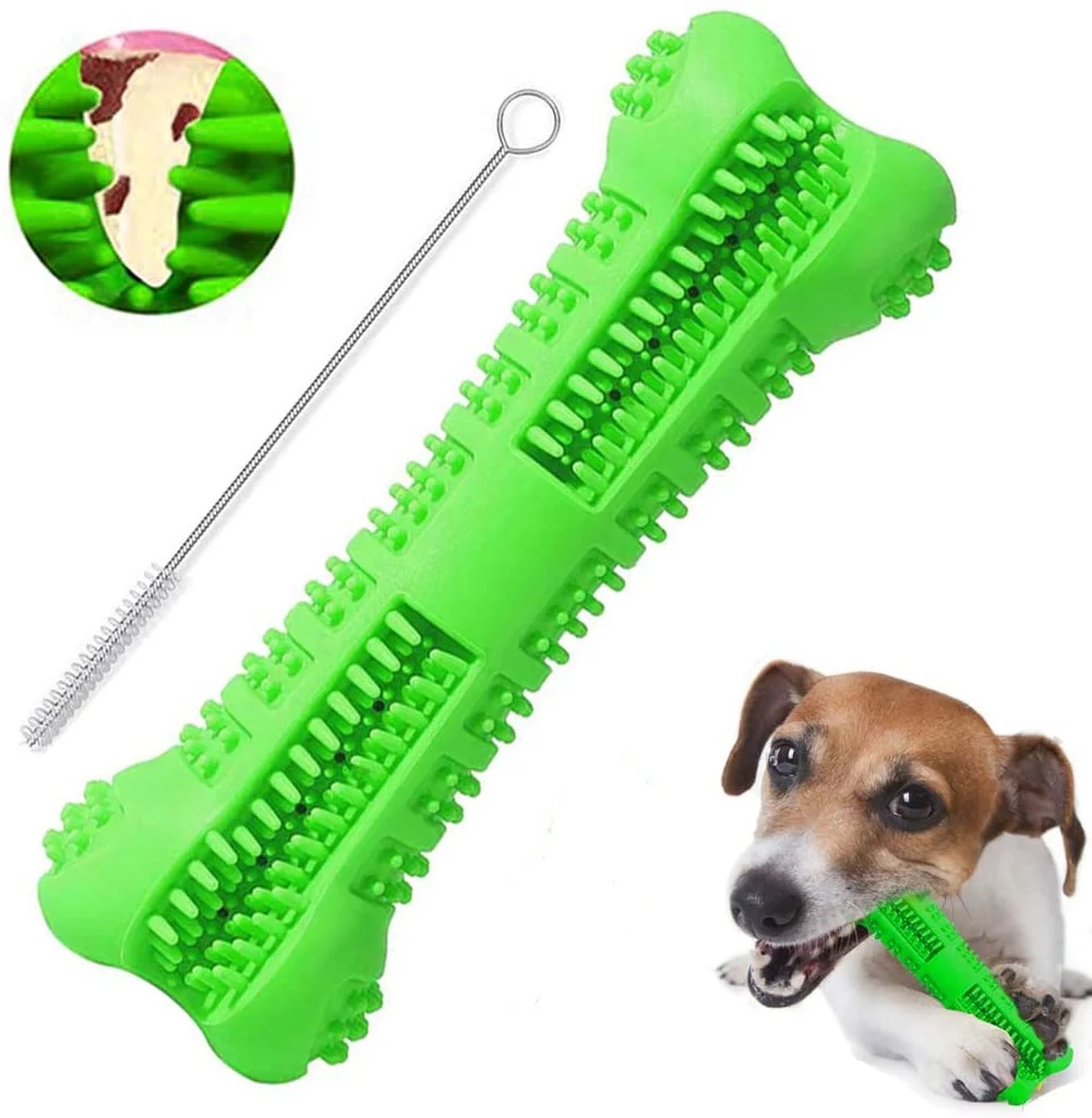 Pet Bone Shape Chew Toys for Dogs, Pet Molar, Tooth Cleaning, Brushing Stick, Toothbrush, Doggy 1005011901651217