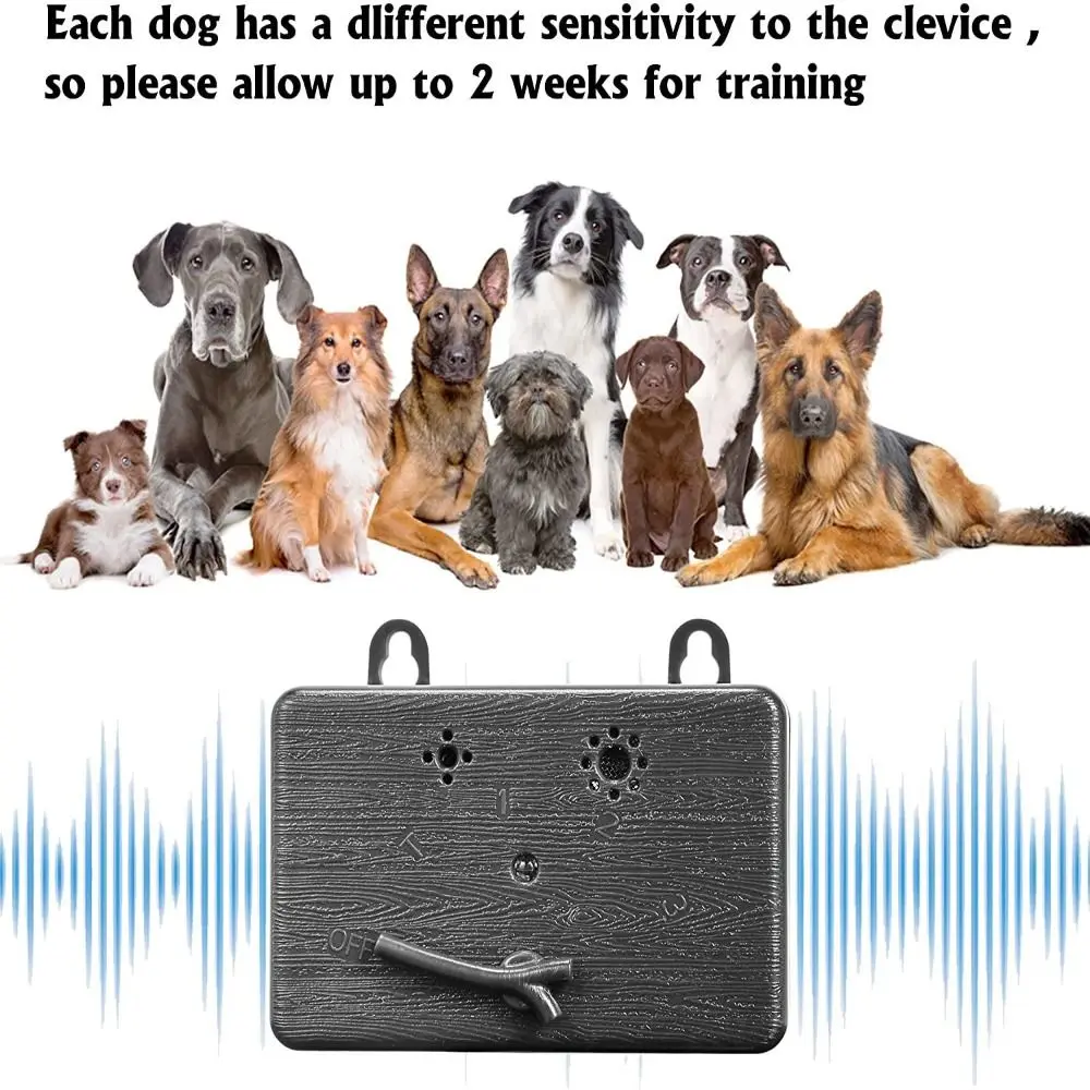 Long Range 50ft Anti Barking Devices 3 Modes Universal Bark Box 270° Coverage Portable Cat Snake 1005011908434631