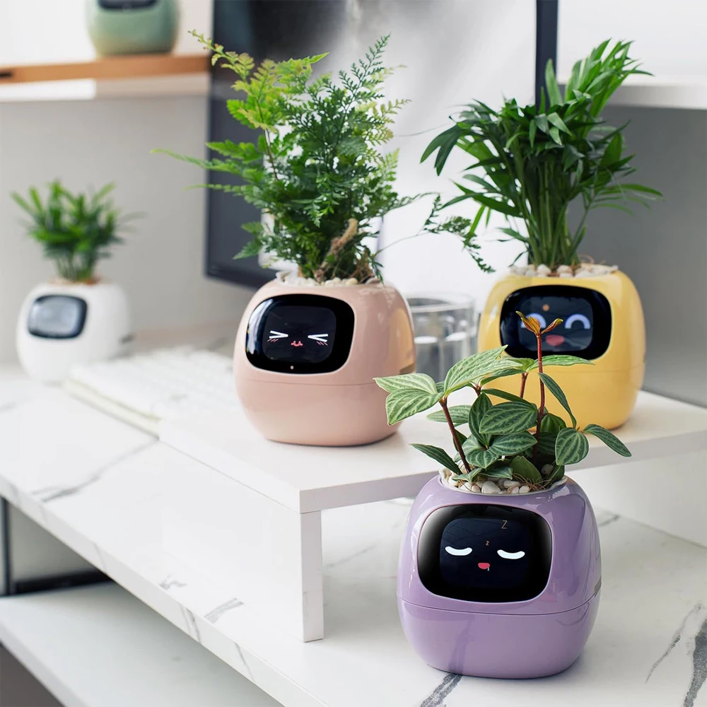 Tuya Smart Pet Planter Robot Adorable Plant Companion Smart Planter 7 Smart Sensors 1005011910573673
