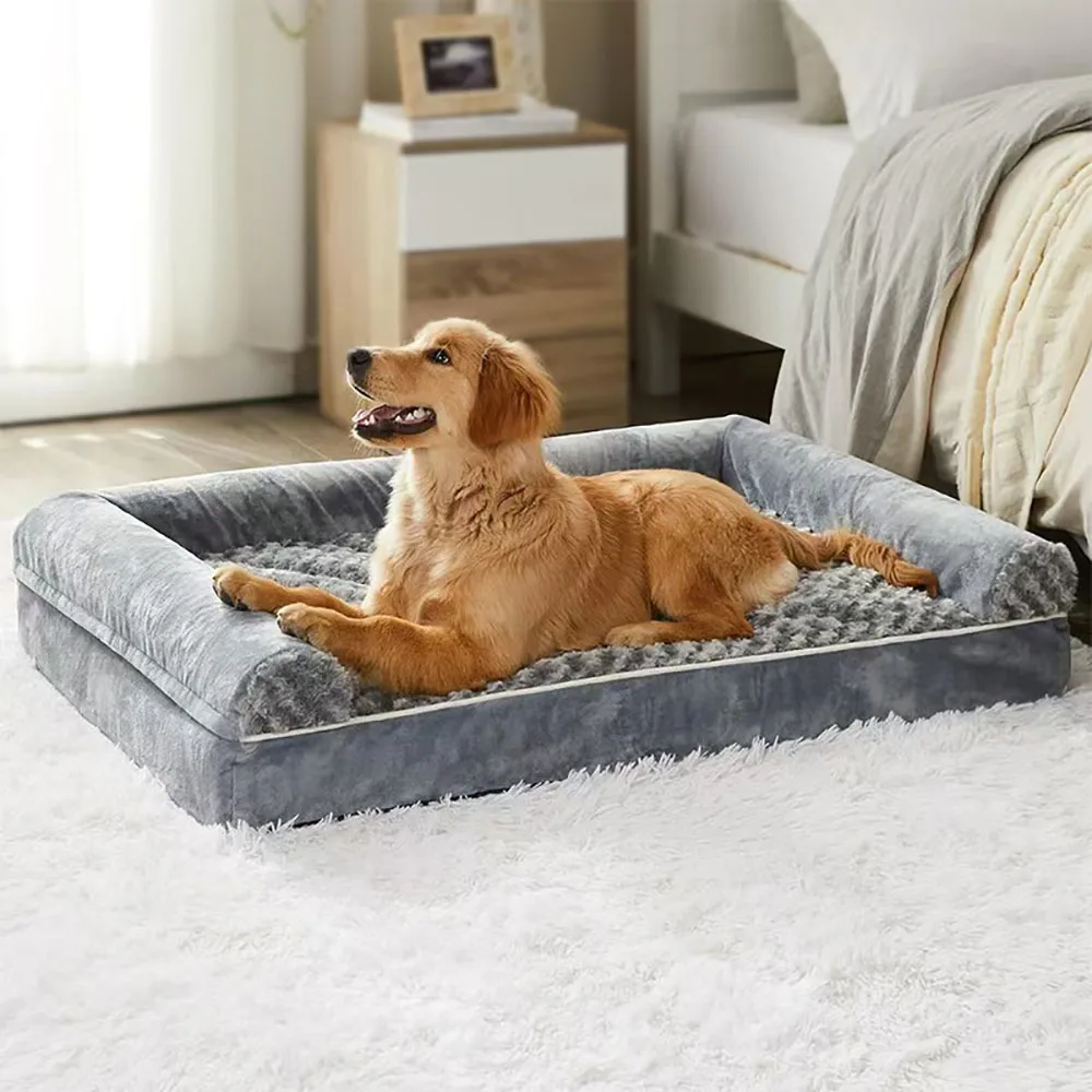 Dog Bed Memory Foam Mat Accessories Waterproof All Season Universal Machine Washable for Luxury 1005011910607689