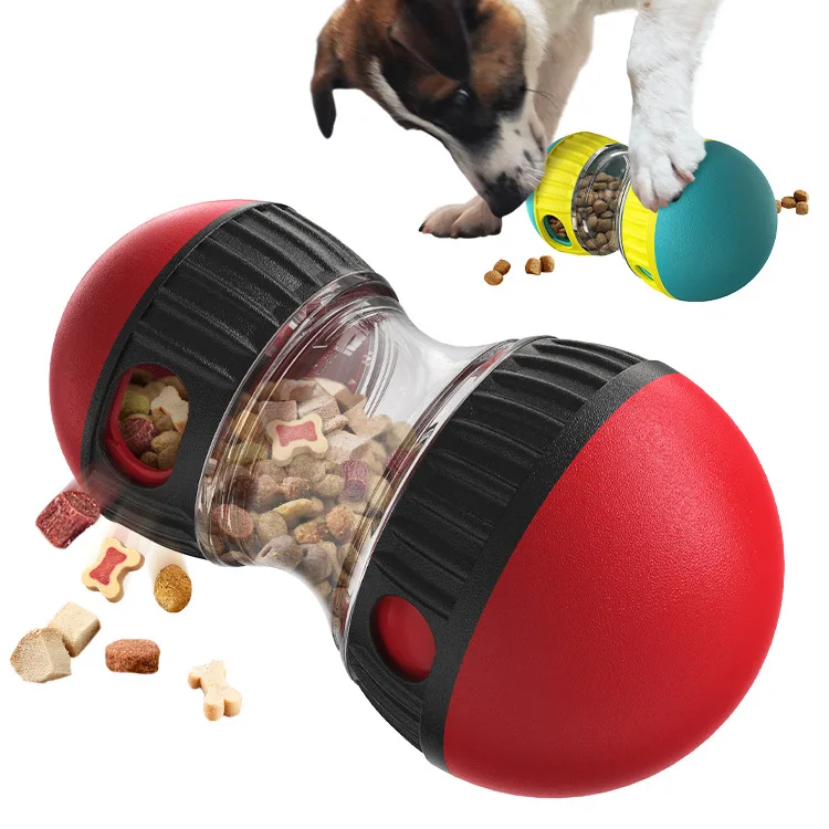 Interactive dog snack dispensing toy suitable for a variety of slow feeders Plastic pet toys bring 1005011915216398