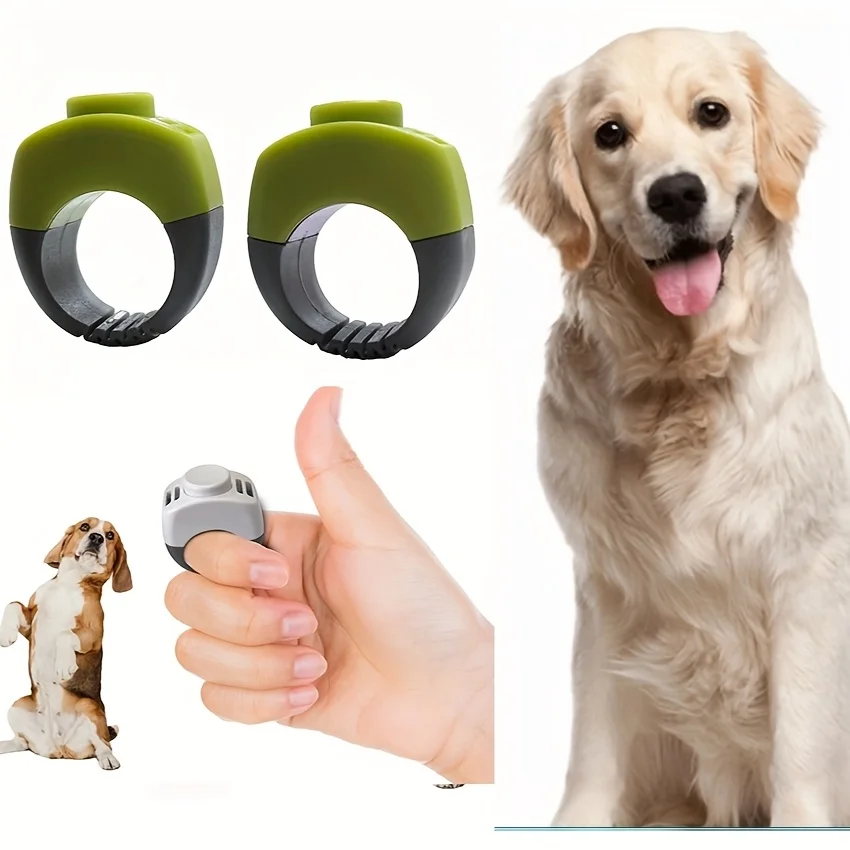 A Ring-Shaped Clicker for Training Dogs, Pet Training Equipment for Training Pets Like Cats, Dogs 1005011922936323