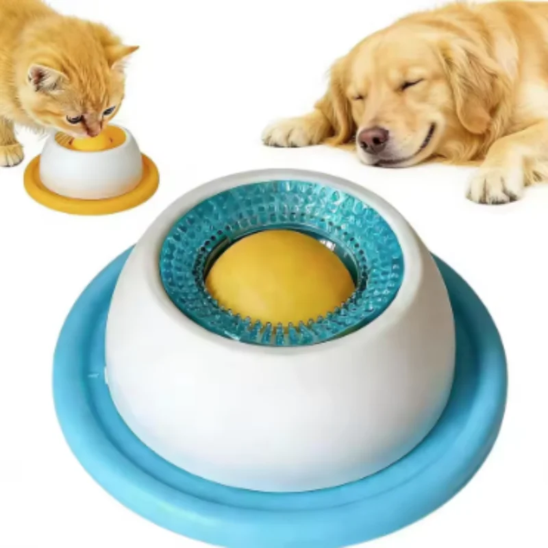 Interactive Dog Toys Slow Feeder Food Dispenser Lick Chew Toy for Puppy Training And Cat Feeding 1005011923641188