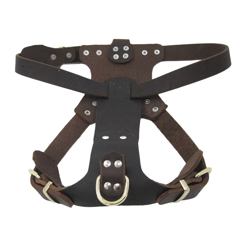Leather Dog Harness Genuine Leather Harness for a Dog Real Dog Large Big Dog 1005011927533966