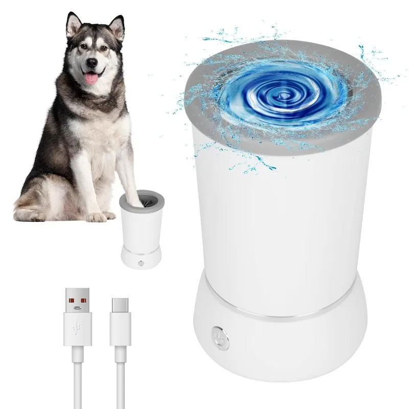 Dog Paw Cleaner Automatic for Dogs Type-C Charging Designed for Small to Medium Sized 1005011929619666