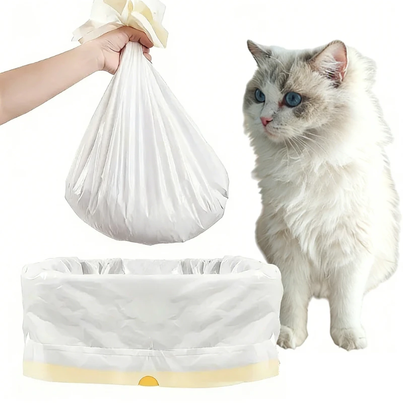 Cat Litter Bag Multi Functional Free From Dirty Hands Pet Waste for Quick Clean Portable Box Liners 1005011929689279