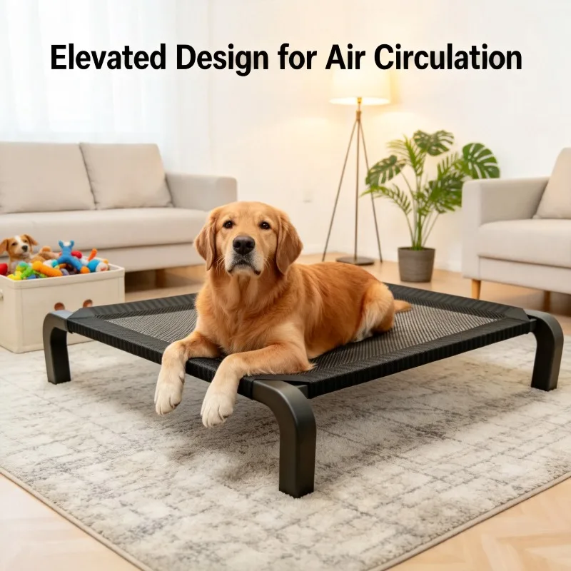Detachable Waable Foldable Dog Bed All Season Large and Small Dogs Camp Bed Military Sle Dog House 1005011932722504