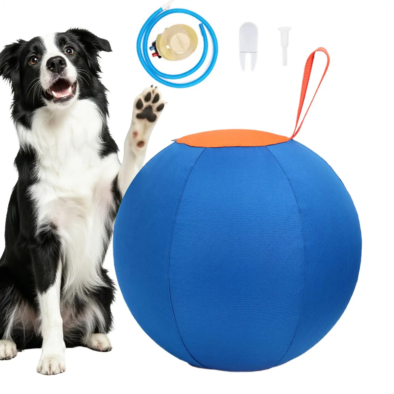 Dog Herding Ball Inflatable Puppy Playing Giant Toy Treat Pet Dogs Training Chew Interactive 1005011937725270