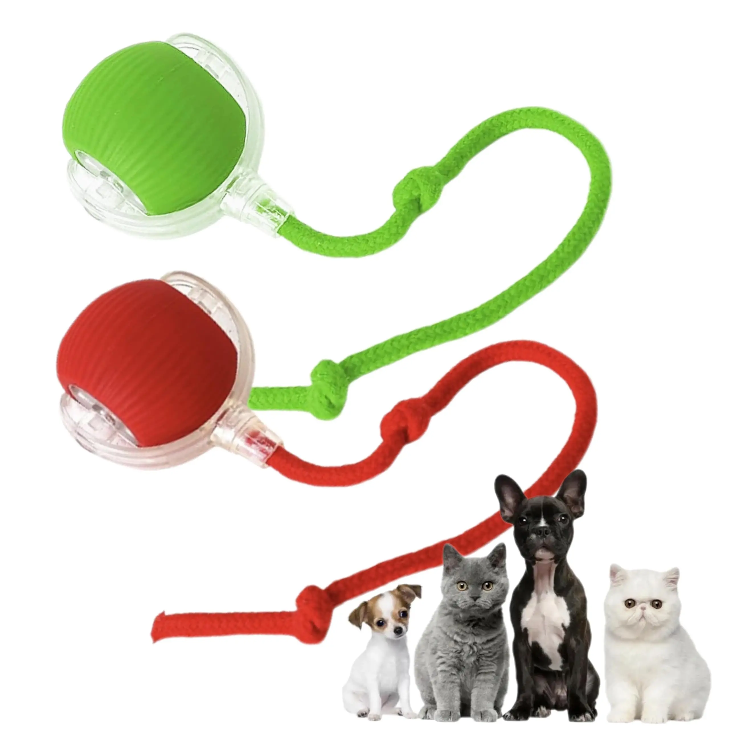 Interactive Dog Cat Toy Ball, Automatic Moving Bouncing Rolling, Pet Smart Chase Ball Rechargeable 1005011938273033