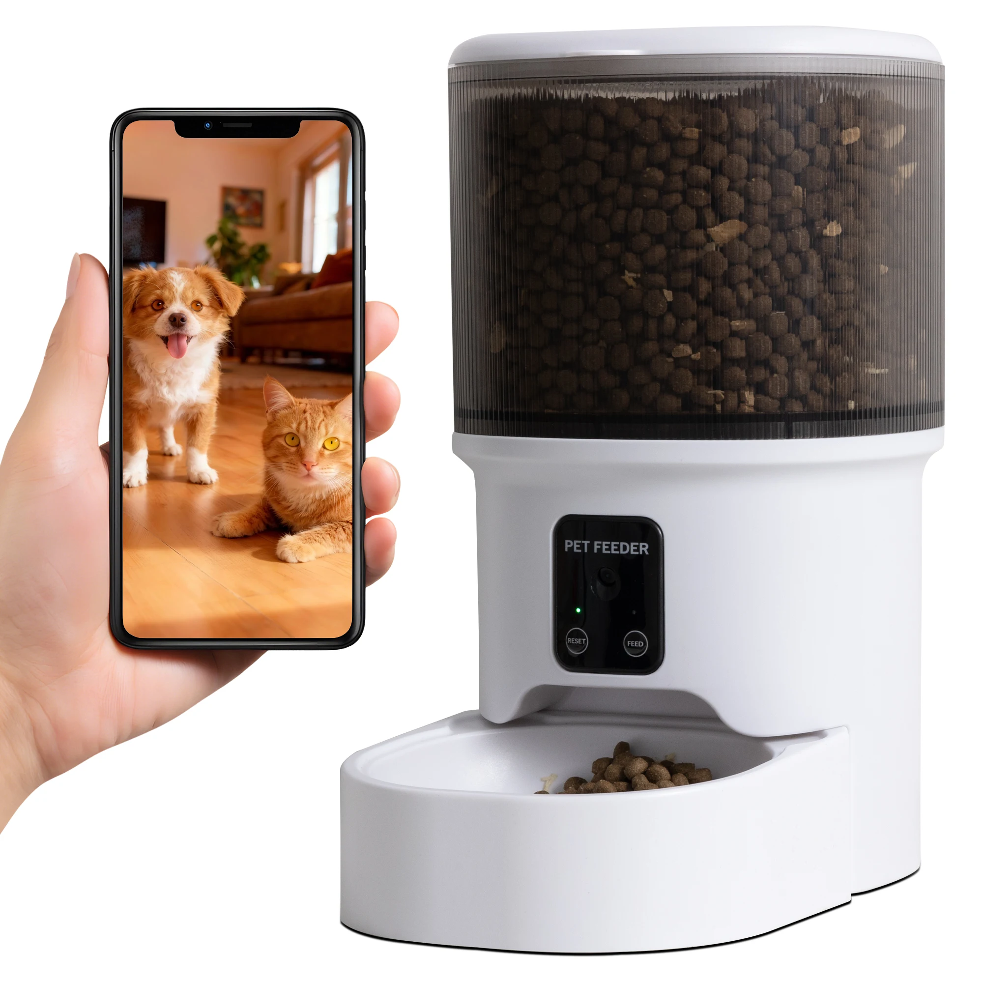 4L Smart Pet Feeder Automatic Cat Food Dispenser Cat Dog Bowl Automatic Cat Feeder Dog Slow Food 1005011938901791