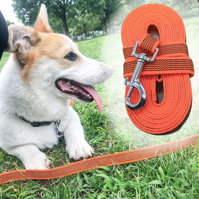 5m 10m 15m Dog Leash long Pet Lead Non-Slip Rubber Training Walking Rope Comfortable Dog Leashes 1005011940406396