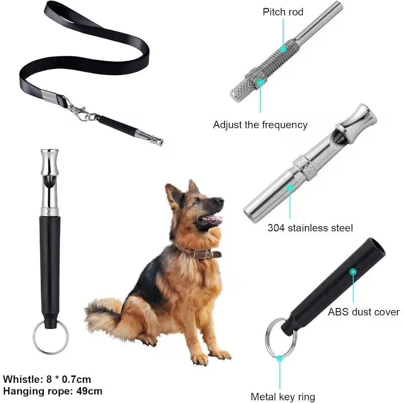 Pet Dog Whistle Puppy Training Obedience Ultrasonic Supersonic Sound Repeller Pitch Stop Barking 1005011946251417