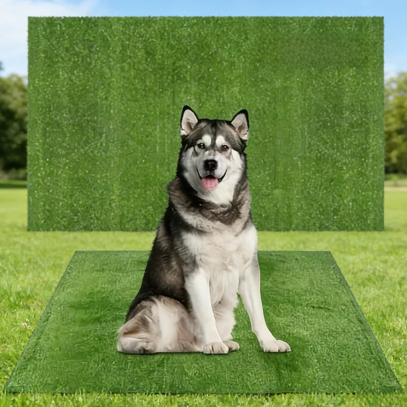 Washable Dog Toilet Training Mat Simulation Grass Pet Pad Indoor Outdoor Pee Area for Small Dogs 1005011955518690