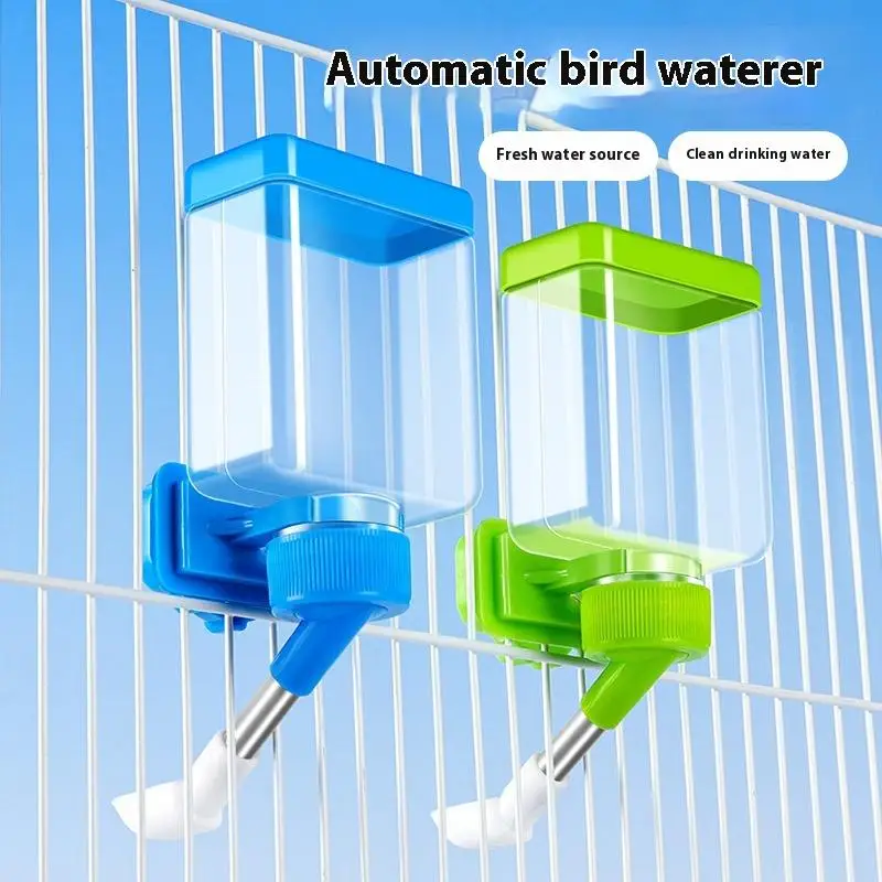 Bird Automatic Water Dispenser Cage Easy to Clean Install Pets Hanging Water 1005011960820490