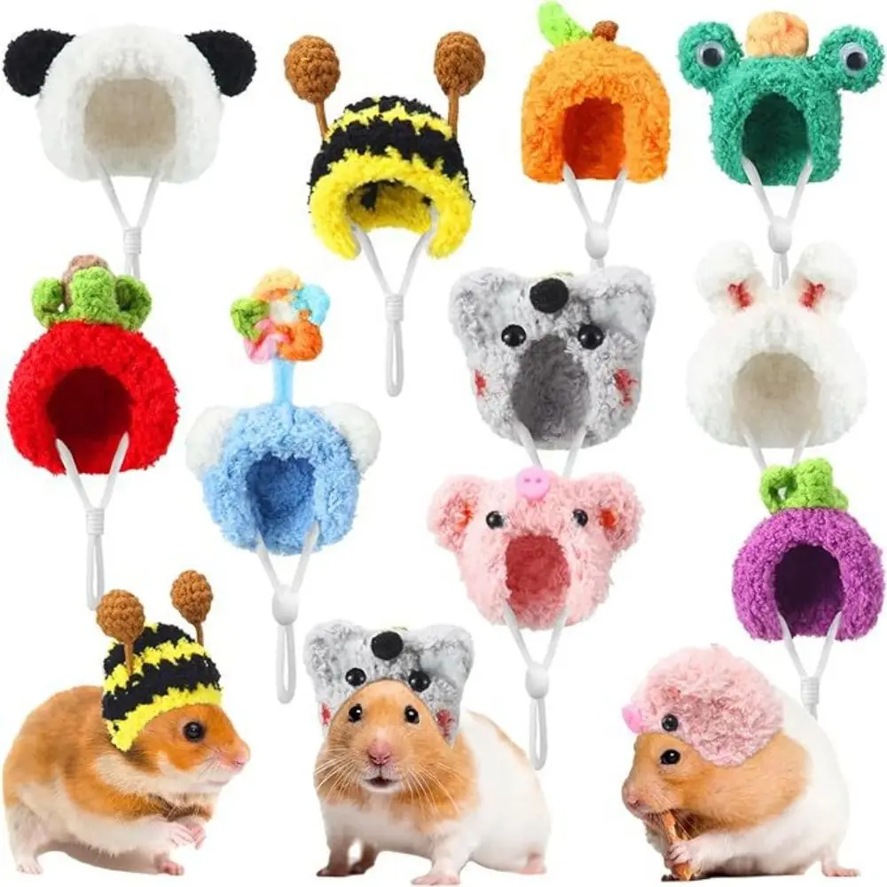 Fashion Pet Woolen Hat Mini Pet Supplies Doll Accessories Knitted Scarf Photo Props DIY Animal Doll 1005011962811323