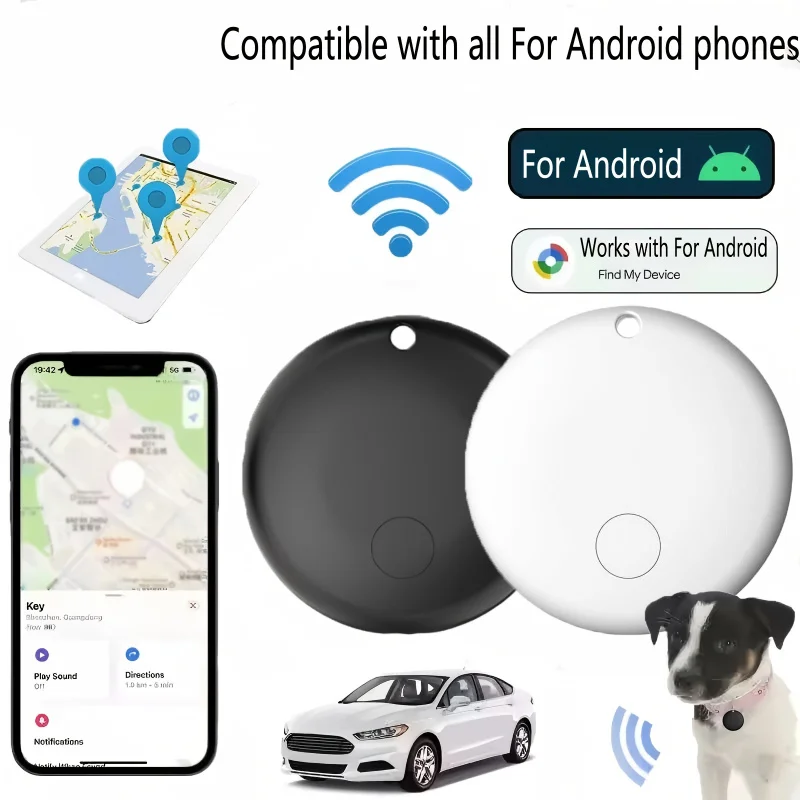 Mini Tag Gps Tracker Android Google Find Hub Gps Locator Smart Tag Car Tracking Device Bicycle 1005011964942566
