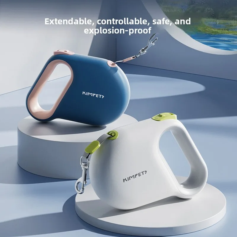 Retractable Dog Leash 5m Reflective Pet Walking Extendable Traction Rope Safe Comfortable Handle 1005011966864443