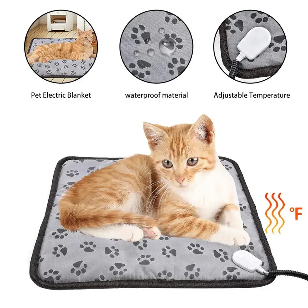 Winter Pet Heating Blanket Waterproof Wearable Wear Resistant Temperature Warm Cat Dog Mattress 1005011966987123