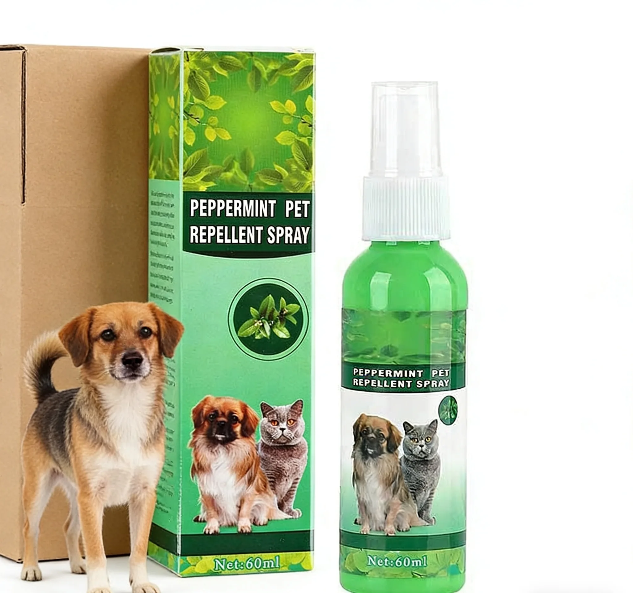 High-End Pet Flea Killer Drops 60ml – Anti Fleas, Ticks, Lice & Mites for Cats & Dogs (Teddy, Bichon 1005011976289159