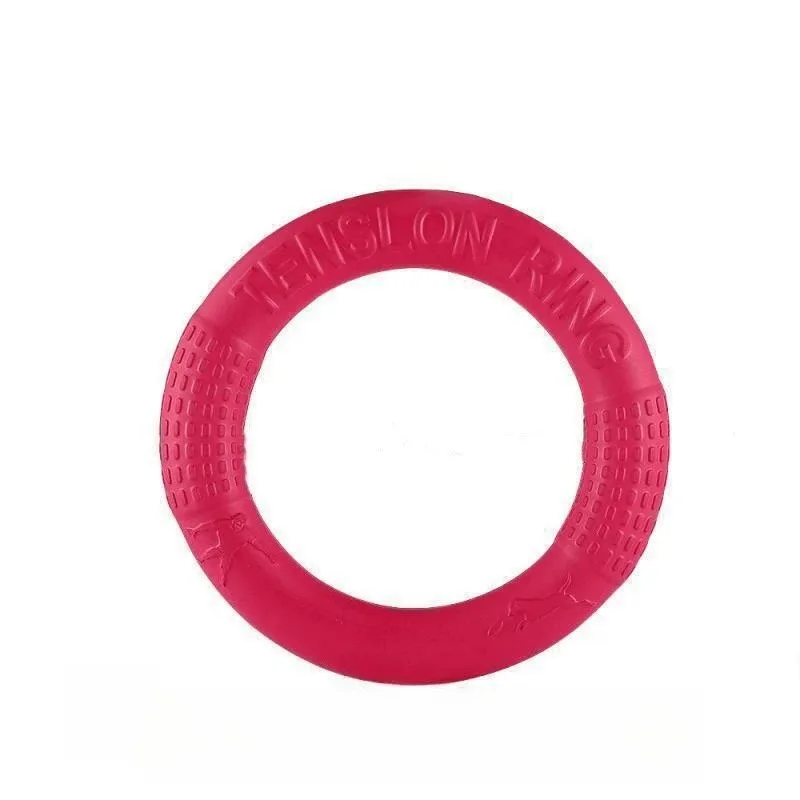 Pet Toy Dog Frisbee Grinding Teeth Training Ring Tension Ring Suitable for Small Dogs (1Pcs) 1005011978893368
