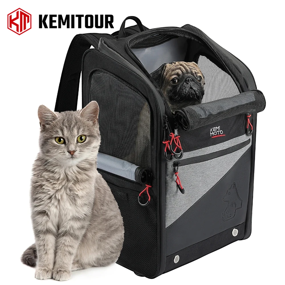 Motorcycle Pet Travel Bag Dog Cat Carrier Bag Portable 20lbs Folding Dog Carrier Backpack 1005011986168438