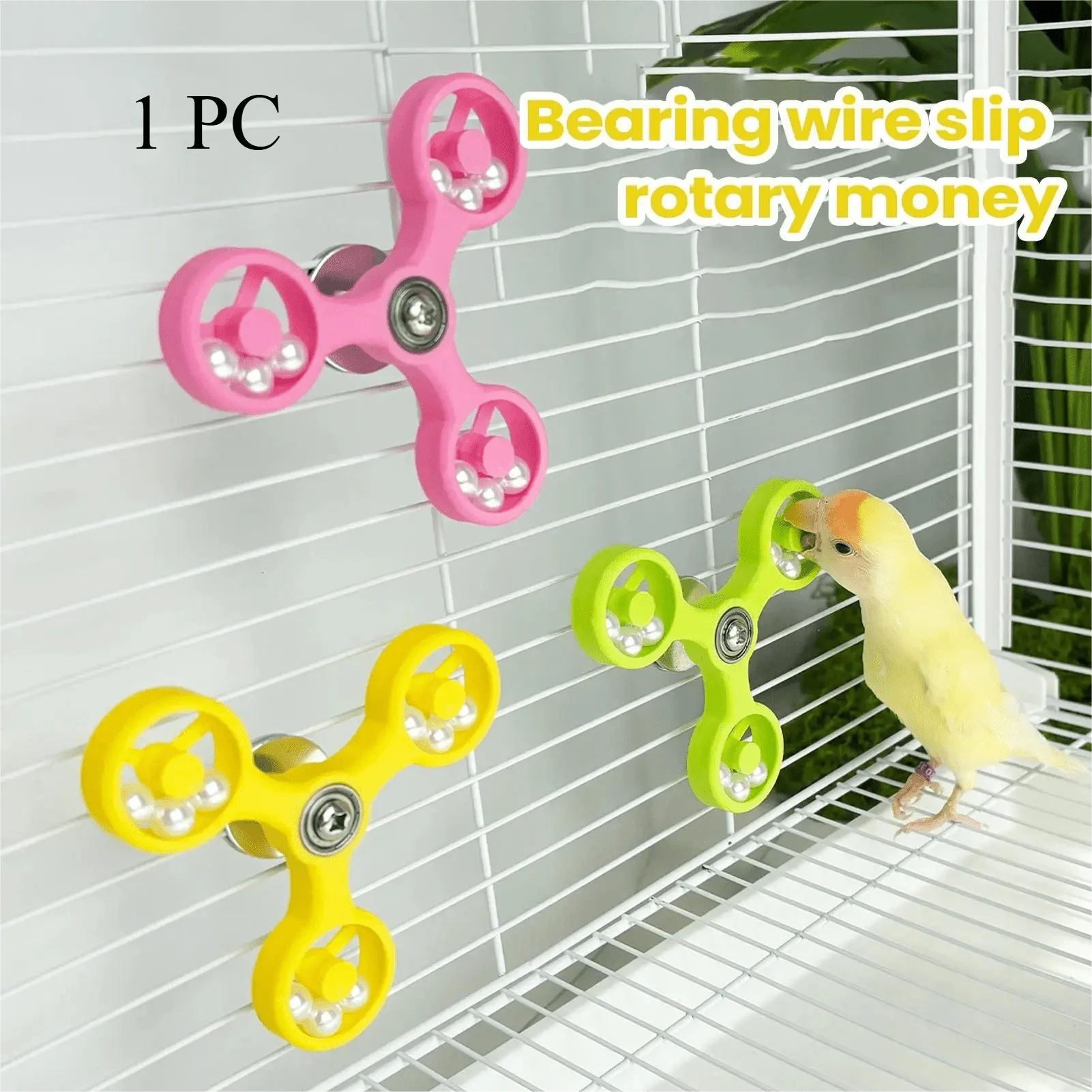 Chewing Bird Toys, Parrot Toys, Funny Spinner Windmill Bird Toys 1005011993250470