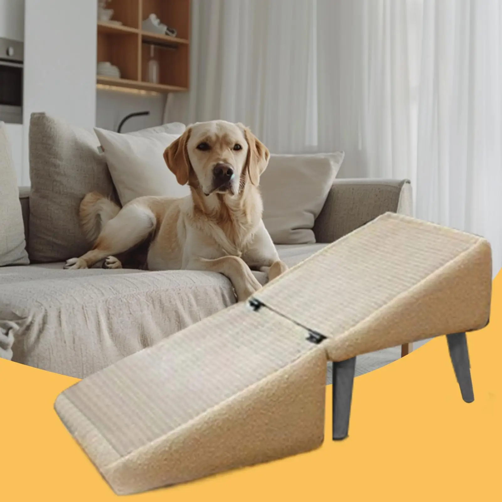 Multifunctional Non-Slip Ramp Cat Dog Vehicle Ramp Bed Foldable Dog Vehicle Stairs Footrest Stool 1005011997217512