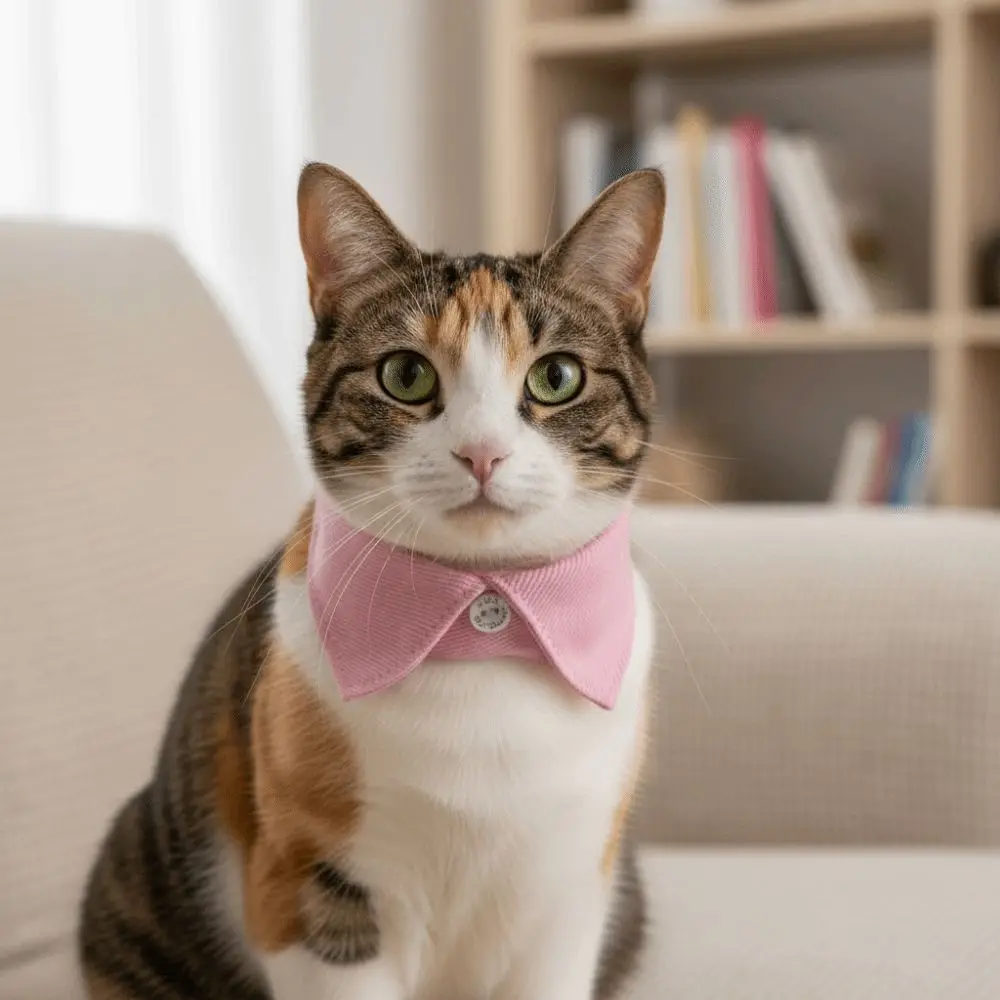 Adjustable Pet Tuxedo Ties Collar Soft Comfortable Breathable Cat Dress Collar Decorative Bell 1005011998470012