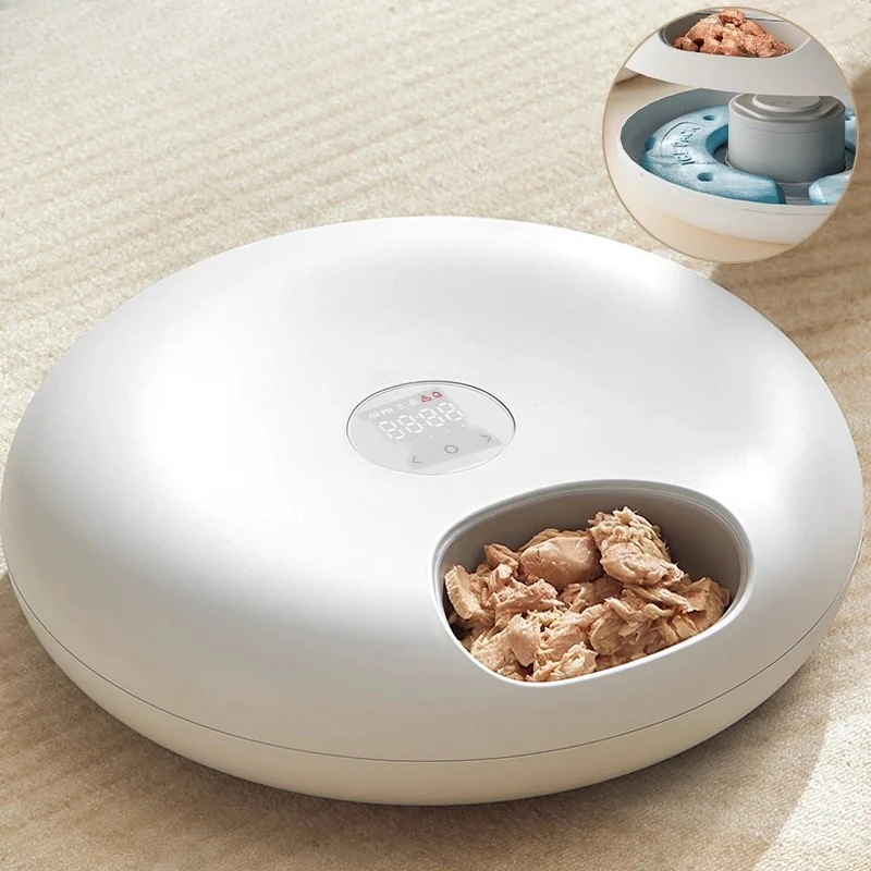 Meals Automatic Pet Feeder Smart Cat Food Dispenser For Wet & Dry Food Kibble Dispenser Accessories 1005012003309378