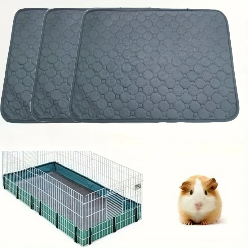 Guinea Pig Pad, Absorbent Pad, Anti Slip Bottom+easy to Clean Urine (1pc) 1005012003597253