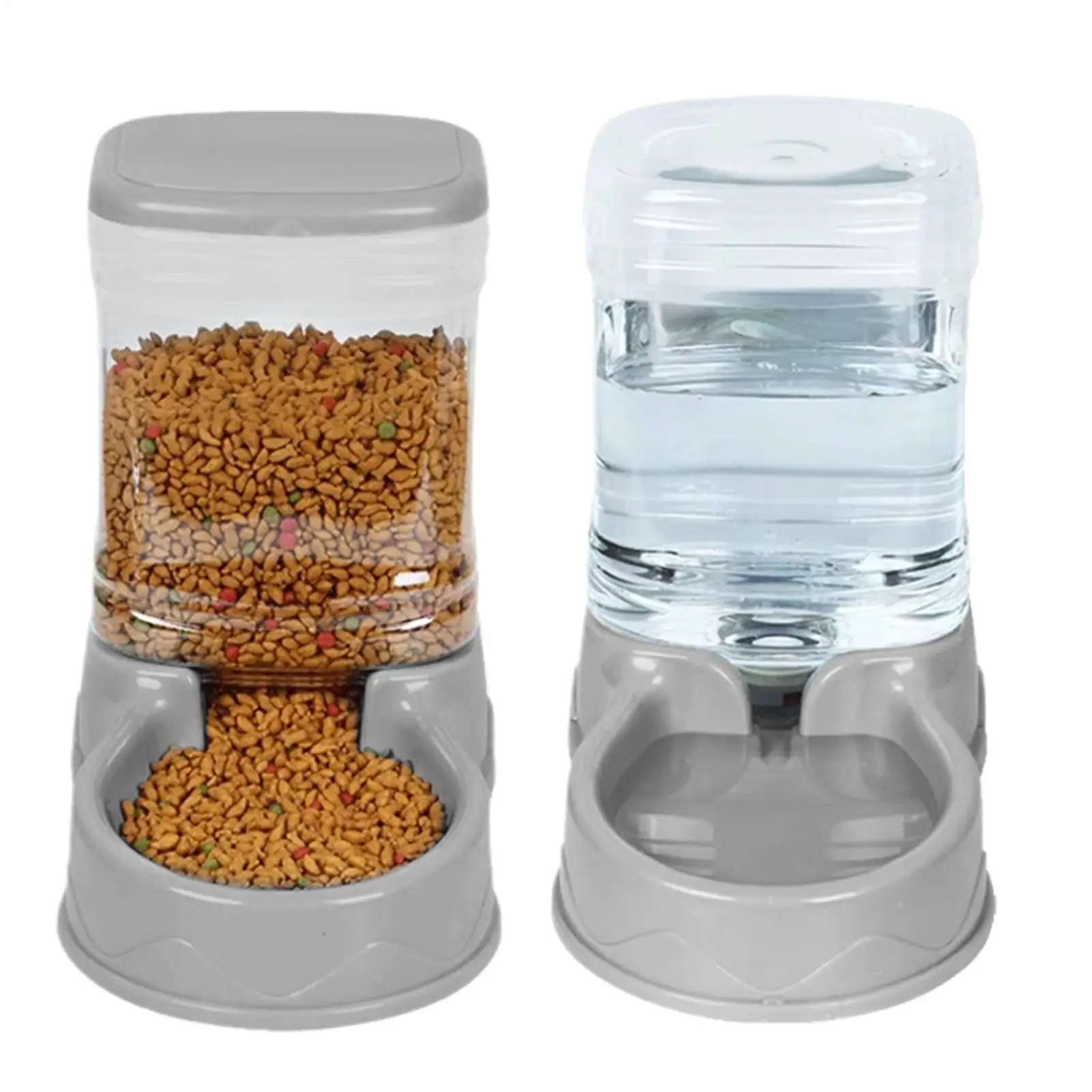 Cat Feeder for Dry Food Cat Waterer Food Feeder Large Capacity Automatic Dog and Cat Water 1005012005202117